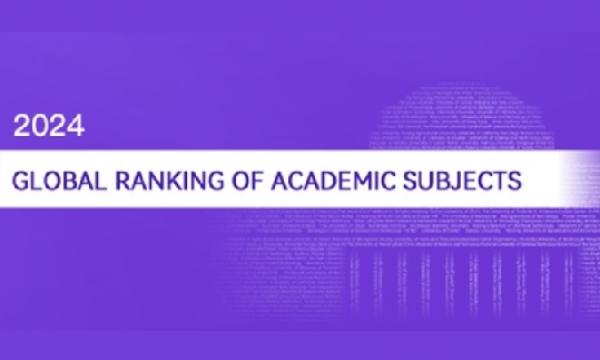 Global Ranking of Academic Subjects 2024.